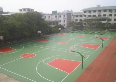 浙江建设职业技术学院五年制大专篮球场