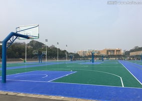 嘉兴职业技术学院五年制大专篮球场